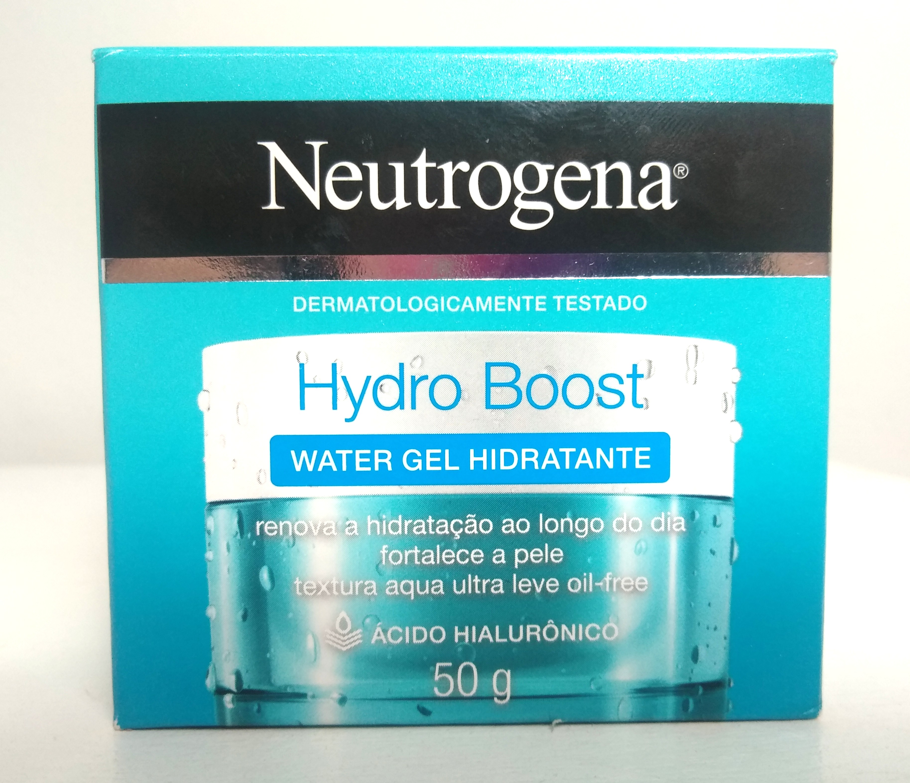 Embalagem do Neutrogena Hydro Boost Water Gel 50g