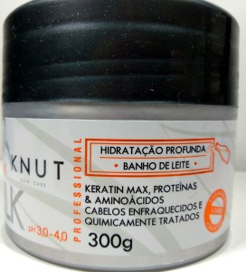 Máscara Milk da Knut em embalagem de 300g