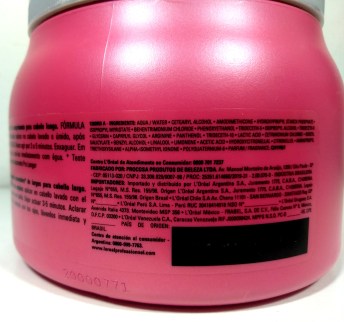 Máscara Pro Longer: composição