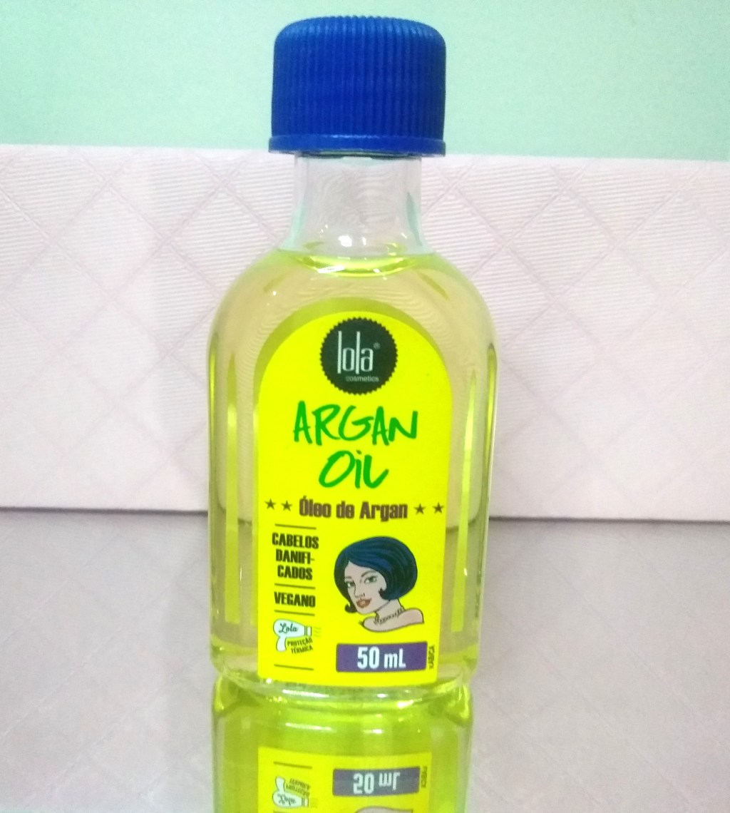 Óleo Argan Oil Lola em embalagem de 50 ml