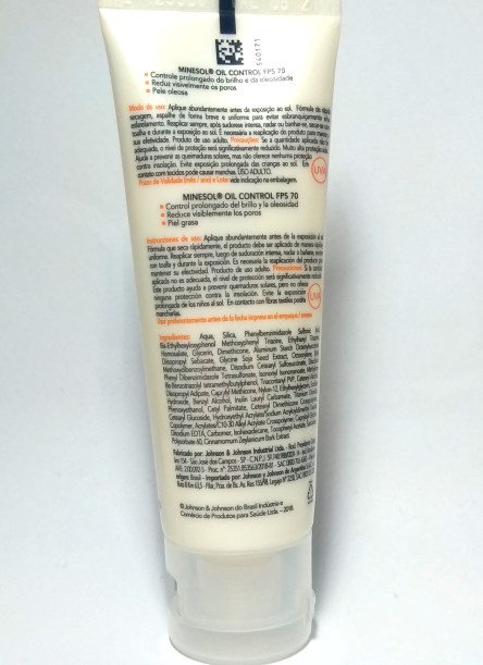 Minesol OilControl 70: composição