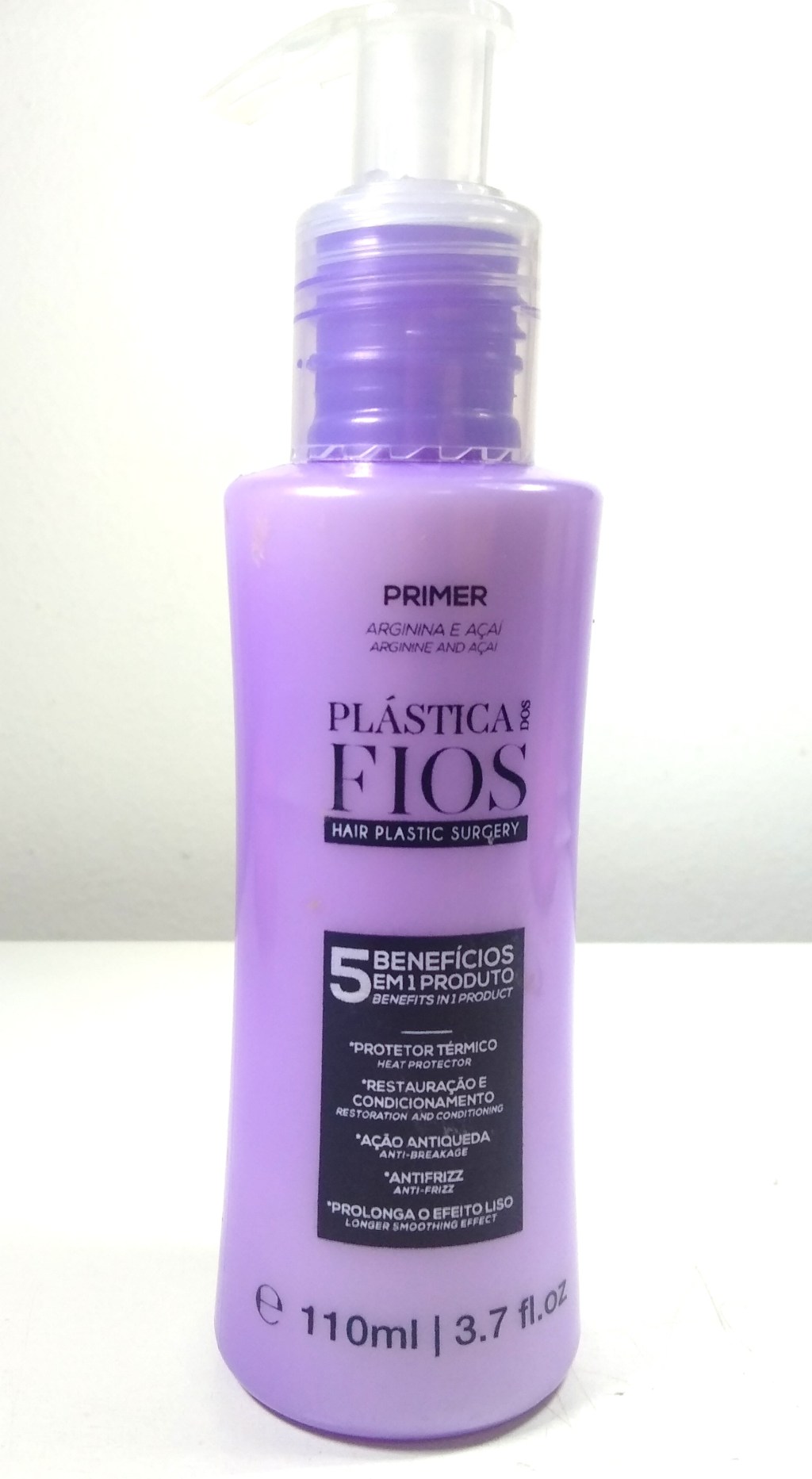 Primer Plástica dos Fios da Cadiveu em embalagem de 110ml