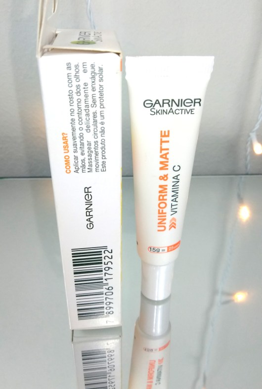 Hidratante Garnier Uniform & Matte com vitamina C