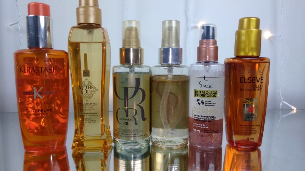 Melhores óleos leves para não pesar os fios