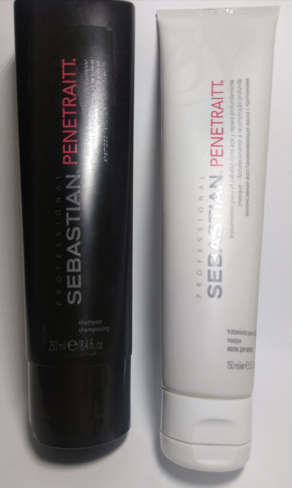 Shampoo e máscara Sebastian Penetraitt