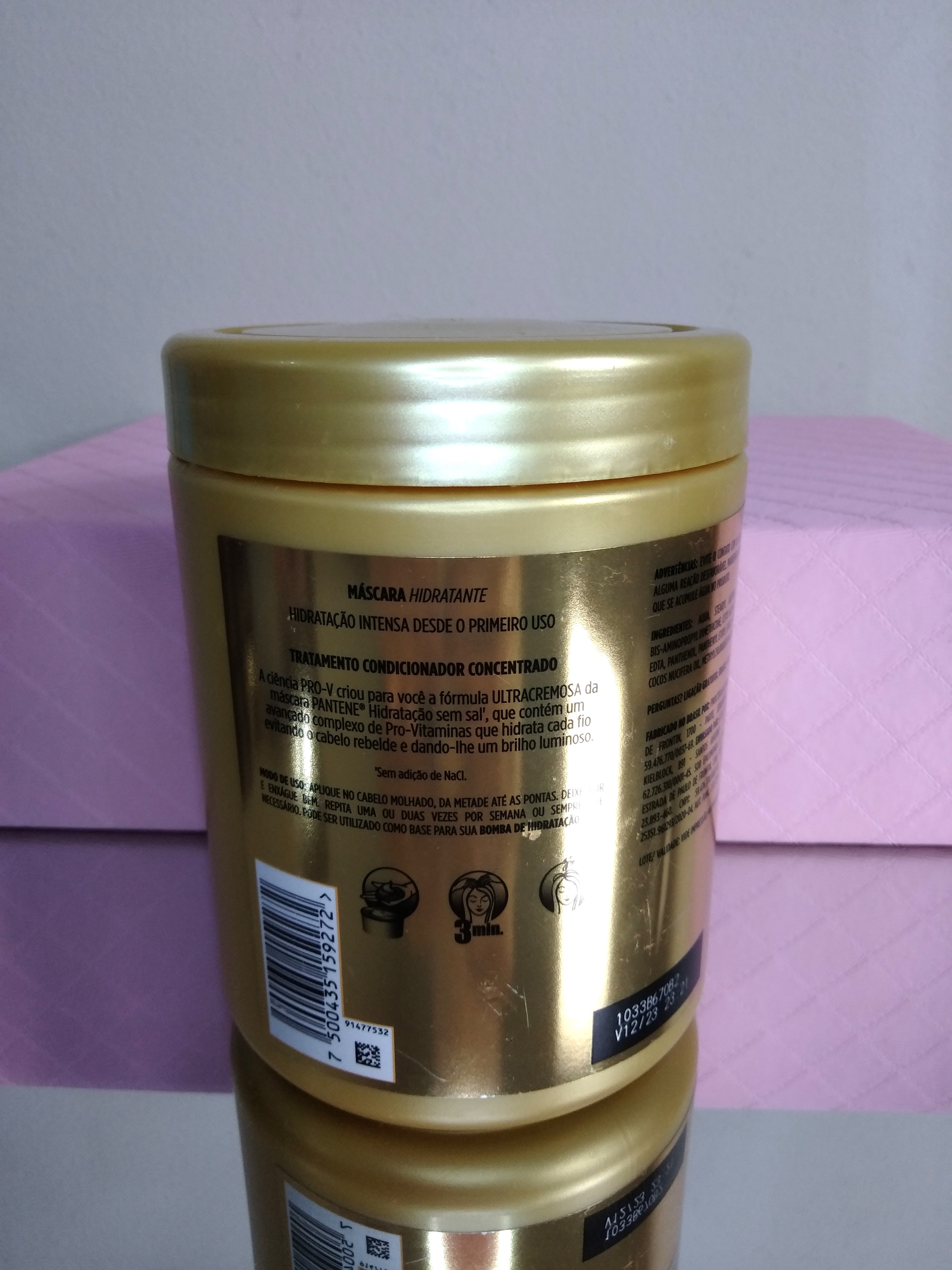 Máscara Hidratante Pantene: especificações