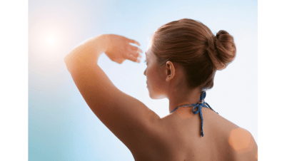 O sol estimula a vitamina D, fundamental para a saúde do cabelo