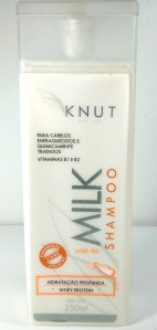 Shampoo Milk da KNUT em embalagem de 250ml