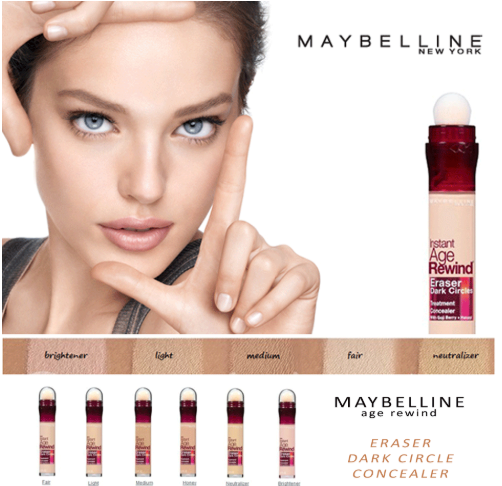 São 5 cores disponíveis, mais o neutralizador Instant age rewind.