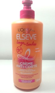 Creme de pentear Elseve Longo dos Sonhos em embalagem de 250ml