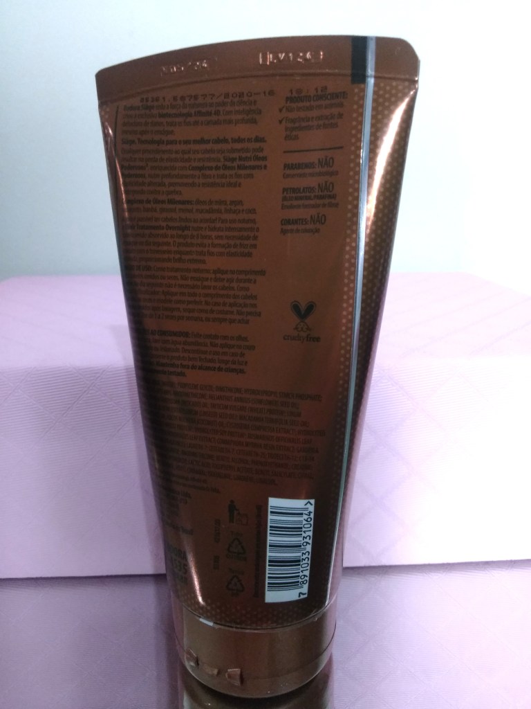 Elixir Overnight Nutri Óleos Poderosos Eudora Siàge