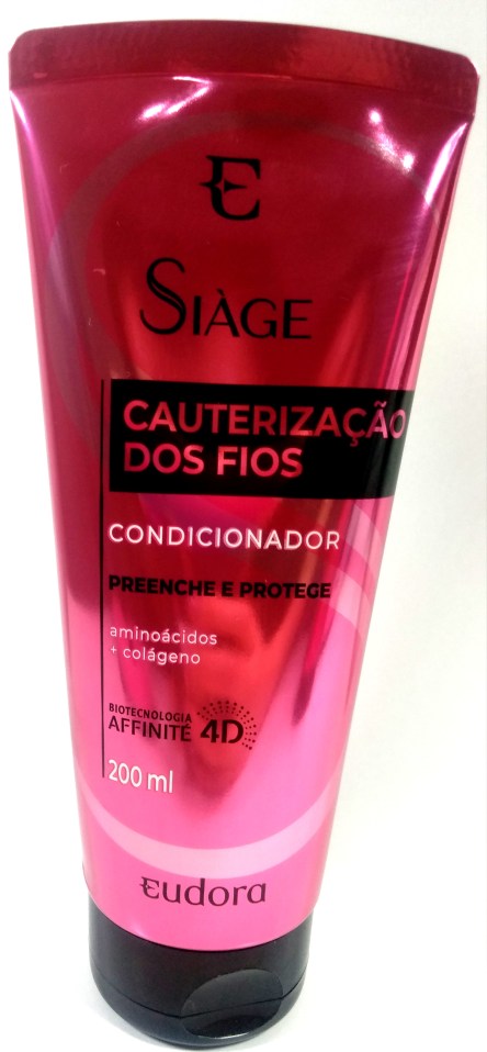 Condicionador Siàge Cauterização dos Fios em embalagem de 200ml