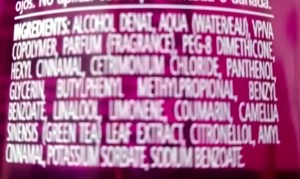 Protetor térmico Shine Mist da Lee Stafford: composição