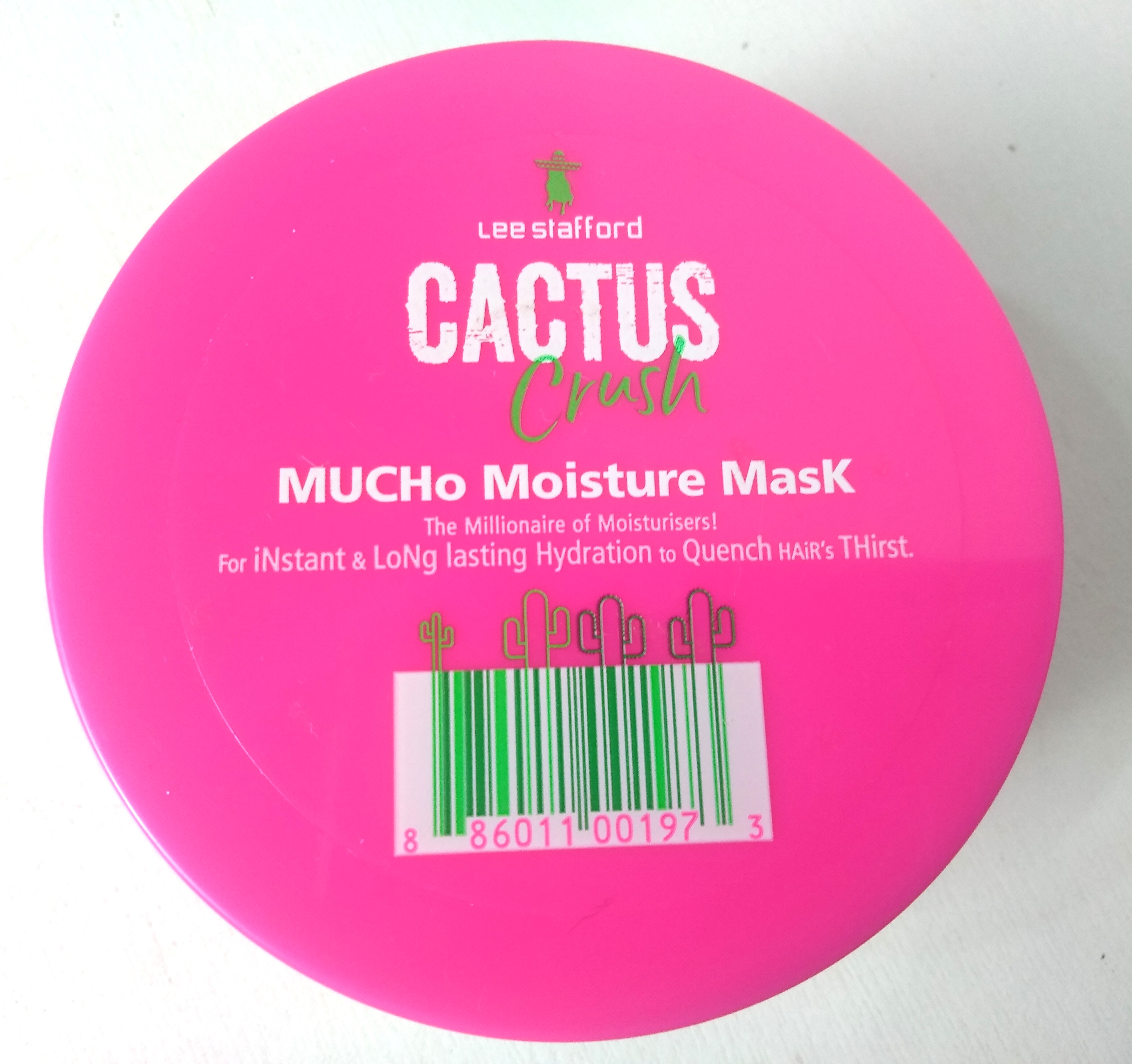 A máscara Cactus Crush da Lee Stafford promete hidratação prolongada