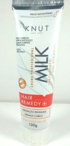 Leave-in KNUT Milk Hair Remedy em embalagem de 130g