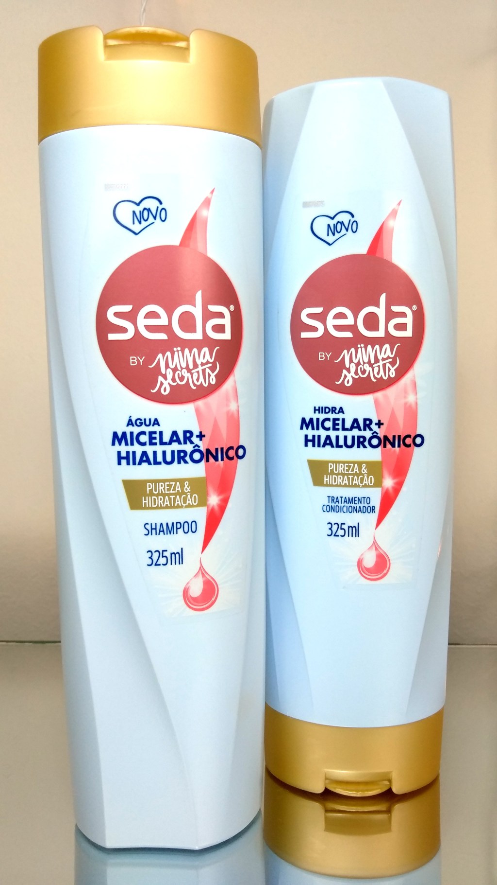 Nova linha Seda By Niina Secrets Água Micelar + Hialurônico