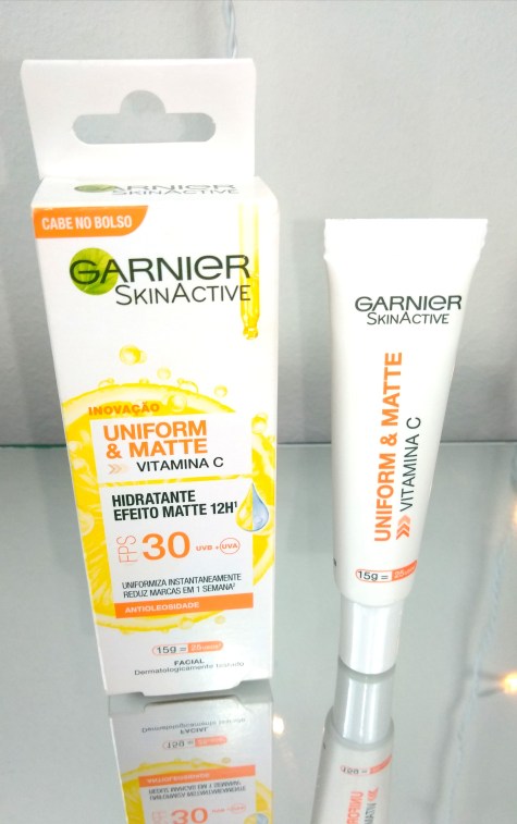 Hidratante Garnier Uniform & Matte com vitamina C