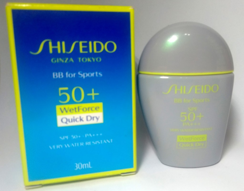 Base BB for Sports da Shiseido em embalagem de 30ml