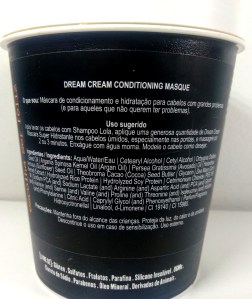 Dream Cream Lola Cosmetics: especificações